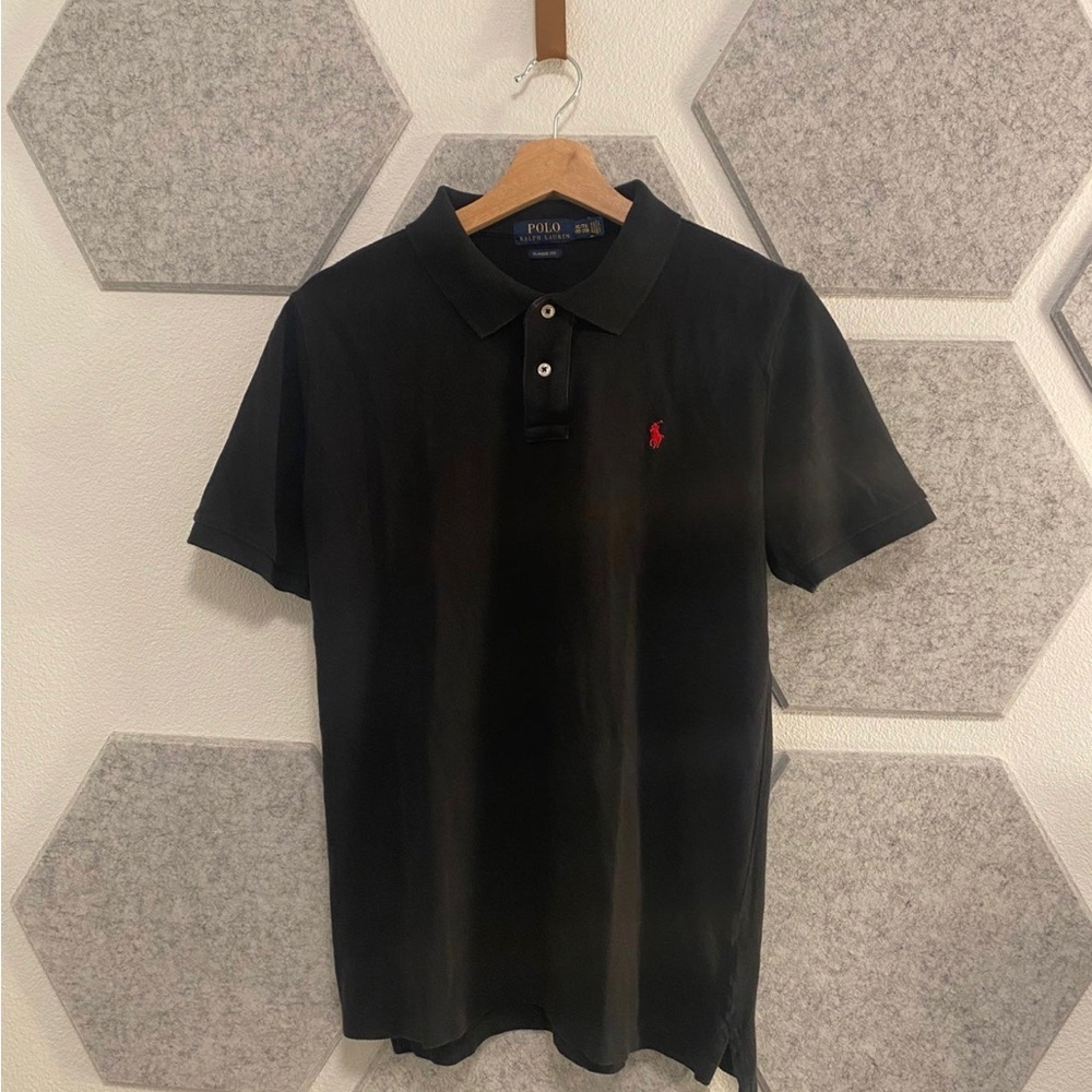 Men’s Black Polo XL